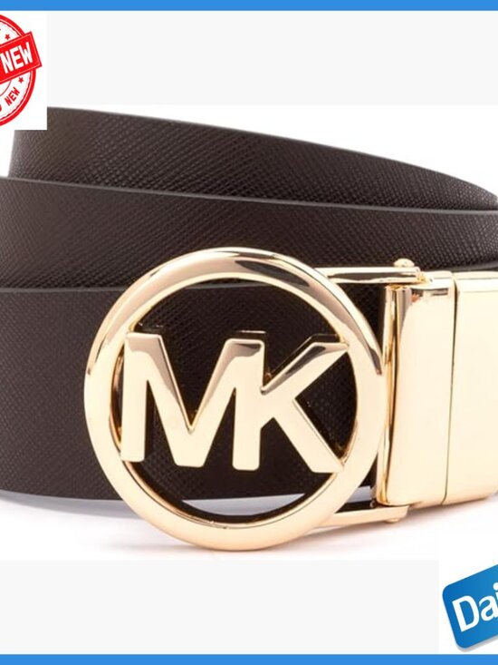 Large Leather Reversible Belt with Buckle, Adjustable Fit for Everyday Wear main image 7